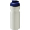 Bouteille Sport En Plastique Issu Des Océans Couvercle à Bascule 650ml ECO BASE Blanc