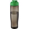 Bouteille Sport En Plastique Issu Des Océans Couvercle à Bascule 700ml ECO TEMPO Charbon Vert Bouteille Sport En Plastique Issu Des Océans Couvercle à Bascule 700ml ECO TEMPO Charbon Vert