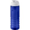 Bouteille Sport En Plastique Issu Des Océans Couvercle à Bascule 750ml ECO TREBLE Bleu Blanc Bouteille Sport En Plastique Issu Des Océans Couvercle à Bascule 750ml ECO TREBLE Bleu Blanc