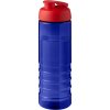 Bouteille Sport En Plastique Issu Des Océans Couvercle à Bascule 750ml ECO TREBLE Bleu Rouge Bouteille Sport En Plastique Issu Des Océans Couvercle à Bascule 750ml ECO TREBLE Bleu Rouge