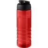Bouteille Sport En Plastique Issu Des Océans Couvercle à Bascule 750ml ECO TREBLE Rouge Noir Bouteille Sport En Plastique Issu Des Océans Couvercle à Bascule 750ml ECO TREBLE Rouge Noir