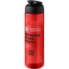 Bouteille Sport En Plastique Issu Des Océans Couvercle à Bascule 850ml ECO VIBE Avec Marquage