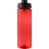 Bouteille Sport En Plastique Issu Des Océans Couvercle à Bascule 850ml ECO VIBE Face