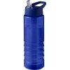 Bouteille Sport En Plastique Issu Des Océans Couvercle Bec Verseur 750ml ECO TREBLE Bleu
