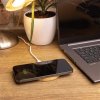 Chargeur Sans Fil Rond En Bambou Certifié 15W RODA Téléphone Branché Chargeur Sans Fil Rond En Bambou Certifié 15W RODA Téléphone Branché