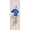 Sweat Shirt En Coton Biologique Et Polyester Recyclé 280g COMET Porté Par Femme
