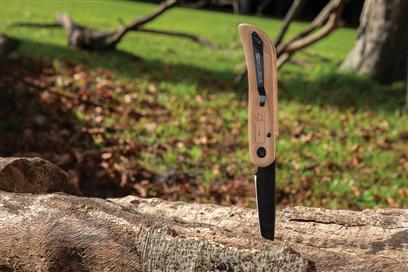 Couteau Pliable En Bois Certifié NEMUS Dans Arbre
