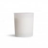 Bougie Cire Végétale Dans Verre De Couleur 200g FRENCH Blanc Bougie Cire Végétale Dans Verre De Couleur 200g FRENCH Blanc