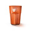 Gobelet Réutilisable En Plastique Tritan 400ml ICONIQUE Orange Avec Marquage Gobelet Réutilisable En Plastique Tritan 400ml ICONIQUE Orange Avec Marquage