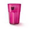Gobelet Réutilisable En Plastique Tritan 560ml BISOBO Rose Avec Marquage