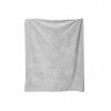 Grand Plaid Polaire En Microfibre PET Recyclé 250g 150x200cm GRANCHO Gris