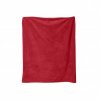 Grand Plaid Polaire En Microfibre PET Recyclé 250g 150x200cm GRANCHO Rouge