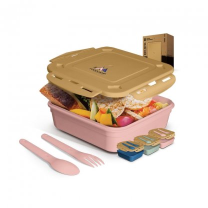 Lunch Box En Polypropylène 1200ml FRENCHBOX Avec Nourriture