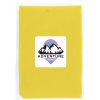 Poncho De Pluie Jetable En Plastique Recyclé MAYAN Jaune Avec Marquage Poncho De Pluie Jetable En Plastique Recyclé MAYAN Jaune Avec Marquage