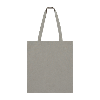 Tote Bag En Coton Recyclé Imitation Lin 180g 36x40cm LINO De Dos
