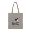 Tote Bag En Coton Recyclé Imitation Lin 180g 36x40cm LINO Marquage Quadrichromie