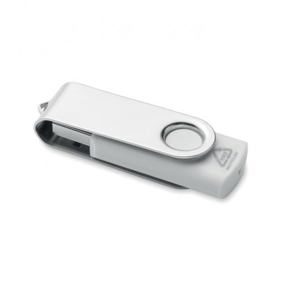Clé USB Pivotante En Plastique Recyclé TECHMATE RABS Présentation