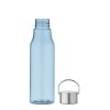 Bouteille En PET Recyclé Et Inox 600ml VERNAL Bleu Bouchon Bouteille En PET Recyclé Et Inox 600ml VERNAL Bleu Bouchon