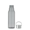 Bouteille En PET Recyclé Et Inox 600ml VERNAL Bouchon Et Gris Bouteille En PET Recyclé Et Inox 600ml VERNAL Bouchon Et Gris