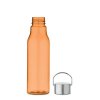 Bouteille En PET Recyclé Et Inox 600ml VERNAL Bouchon Orange Bouteille En PET Recyclé Et Inox 600ml VERNAL Bouchon Orange