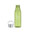 Bouteille En PET Recyclé Et Inox 600ml VERNAL Vert Logo Bouteille En PET Recyclé Et Inox 600ml VERNAL Vert Logo
