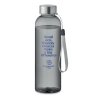 Bouteille En Tritan Recyclé Et Bouchon En Inox 500ml SEA Gris Et Logo Bouteille En Tritan Recyclé Et Bouchon En Inox 500ml SEA Gris Et Logo