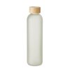 Bouteille En Verre Avec Bouchon En Bambou 650ml LOM Naturel Bouteille En Verre Avec Bouchon En Bambou 650ml LOM Naturel