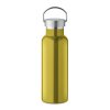 Bouteille Isotherme En Inox Recyclé 500ml FLORENCE Bouteille Jaune De Face