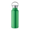 Bouteille Isotherme En Inox Recyclé 500ml FLORENCE Bouteille Verte De Face