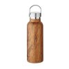 Bouteille Isotherme En Inox Recyclé 500ml NAMIB BOTTLE Aspect Bois Bouteille Isotherme En Inox Recyclé 500ml NAMIB BOTTLE Aspect Bois