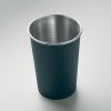 Gobelet Réutilisable En Inox Recyclé 300ml FJARD Marine En Situation Gobelet Réutilisable En Inox Recyclé 300ml FJARD Marine En Situation