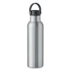 Gourde Isotherme En Inox Recyclé Avec 2 Bouchons 700ml BOALI Argent Fermé