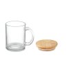 Mug En Verre Recyclé 300ml CELESTIAL Bouchon Mug En Verre Recyclé 300ml CELESTIAL Bouchon