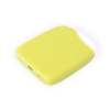 Batterie Externe Avec Lumière Tactile En Plastique Recyclé 5000mAh ICE P Jaune Batterie Externe Avec Lumière Tactile En Plastique Recyclé 5000mAh ICE P Jaune