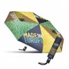 Parapluie Pliable Sur Mesure En Polyester Ou PET Recyclé Ø96cm RAINMAN04 Marquage Quadri Parapluie Pliable Sur Mesure En Polyester Ou PET Recyclé Ø96cm RAINMAN04 Marquage Quadri
