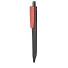 Stylo Bille En Plastique Recyclé D'appareils électroménagers RIDGE RECYCLED Noir Et Rouge