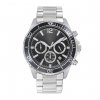 Montre Homme Multifonctions VAUBAN Argent Noir Montre Homme Multifonctions VAUBAN Argent Noir