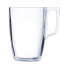 Mug En Verre Trempé 400ml QUAFRA De Face