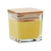 Bougie Parfumée En Verre Et Bambou PILA Citron