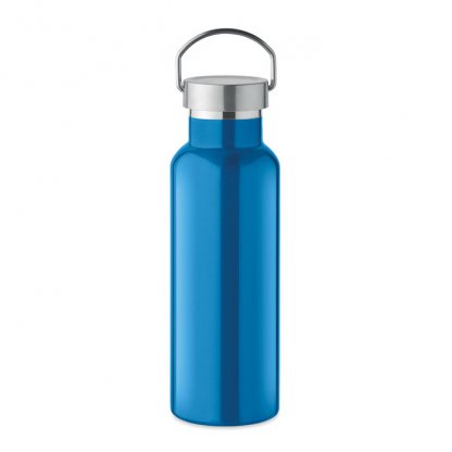 Bouteille Isotherme En Inox Recyclé 500ml FLORENCE Turquoise