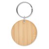 Porte Clés Rond En Bambou ROUNDBOO Sans Logo Porte Clés Rond En Bambou ROUNDBOO Sans Logo