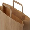 Sac En Papier Kraft Poignées Plates 80g 4 Tailles Kraft Intérieur Sac En Papier Kraft Poignées Plates 80g 4 Tailles Kraft Intérieur