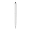 Stylet Stylo 2 En 1 En Aluminium Recyclé FLORINA Blanc Arrière
