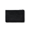 Porte Monnaie En Plastique Recyclé STUART Noir
