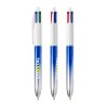Stylo Bille 4 Couleurs Aspect Métallique BIC 4 COLOURS BICOLOR Bleu Avec Personnalisation Stylo Bille 4 Couleurs Aspect Métallique BIC 4 COLOURS BICOLOR Bleu Avec Personnalisation