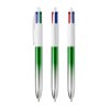 Stylo Bille 4 Couleurs Aspect Métallique BIC 4 COLOURS BICOLOR Vert Stylo Bille 4 Couleurs Aspect Métallique BIC 4 COLOURS BICOLOR Vert