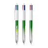 Stylo Bille 4 Couleurs Aspect Métallique BIC 4 COLOURS BICOLOR Vert Personnalisable Stylo Bille 4 Couleurs Aspect Métallique BIC 4 COLOURS BICOLOR Vert Personnalisable