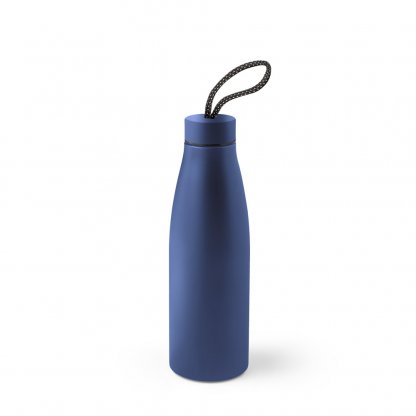 Bouteille En Inox Recyclé 710ml MORGAN Bouteille Bleue De Face