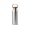 Bouteille Isotherme En Inox 300ml CIRA Bouteille Grise De Face Bouteille Isotherme En Inox 300ml CIRA Bouteille Grise De Face