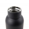 Bouteille Isotherme En Inox 300ml CIRA Bouteille Noire Zoom Goulot Bouteille Isotherme En Inox 300ml CIRA Bouteille Noire Zoom Goulot